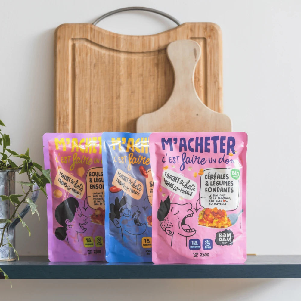 Plat Cuisiné Céréales et légumes fondants bio