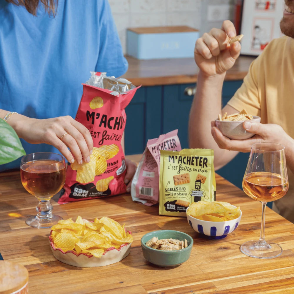 Sablés Bio Parmesan Chia