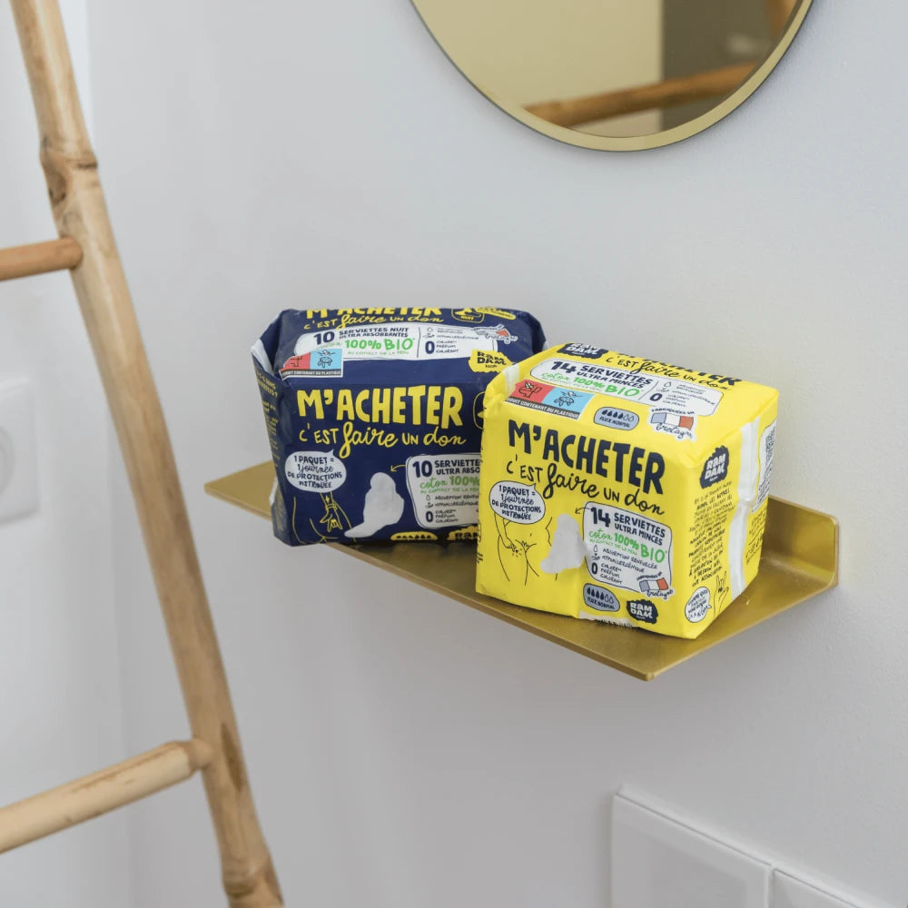 Serviettes jour ultra minces avec ailettes