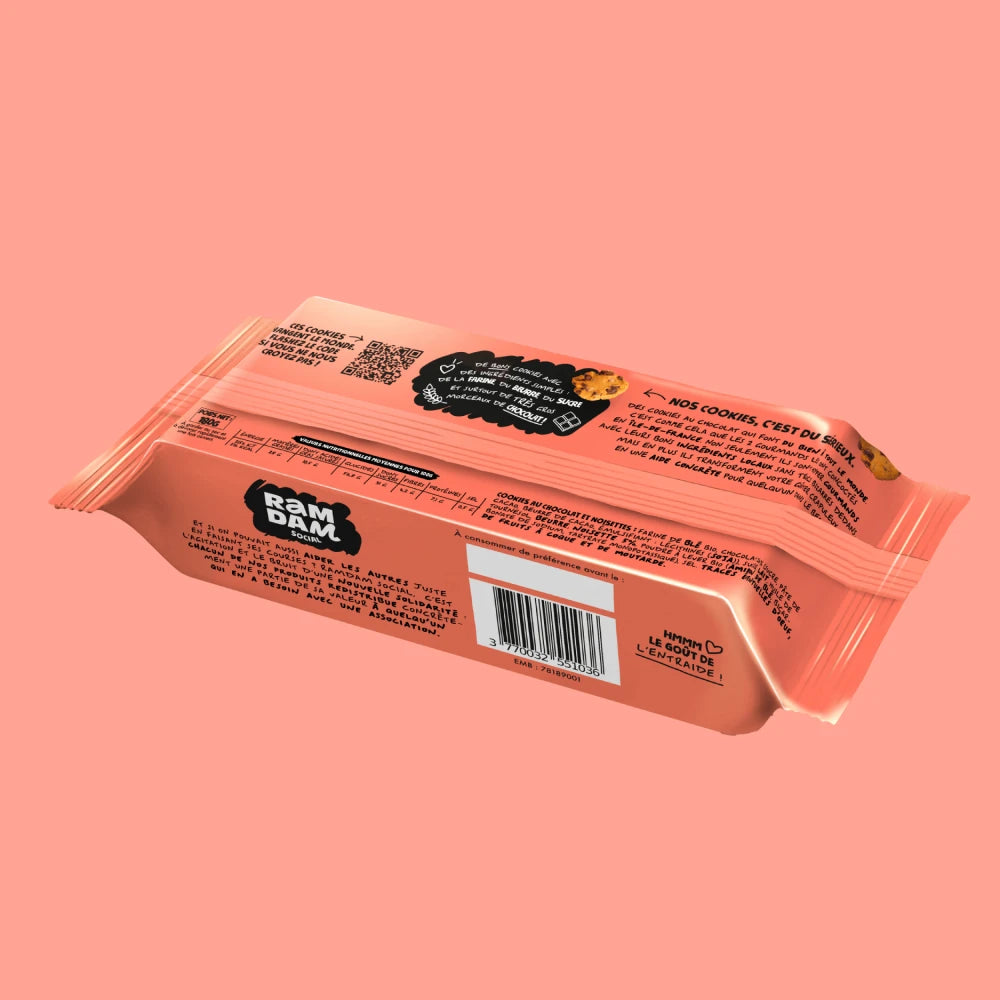 Cookies chocolat noisette