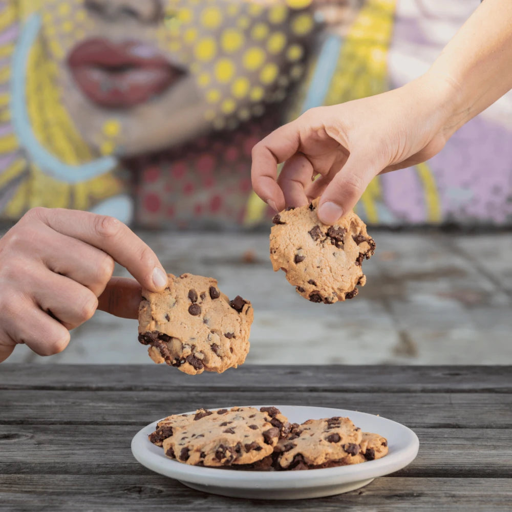 Cookies chocolat noisette
