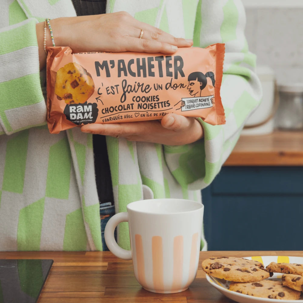 Cookies chocolat noisette