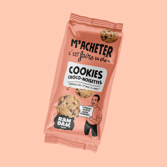 Cookies chocolat noisettes