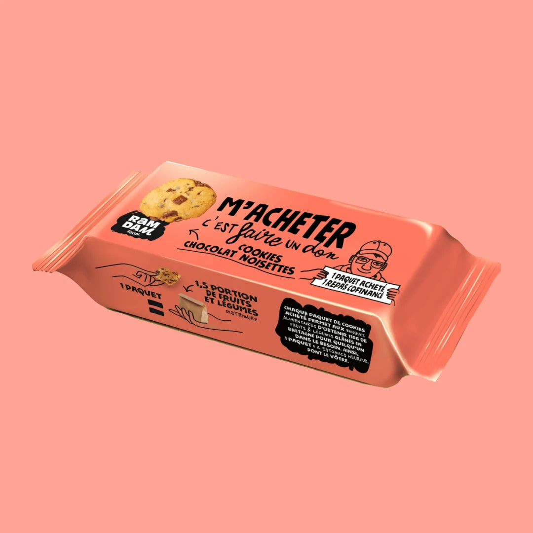 Cookies chocolat noisette