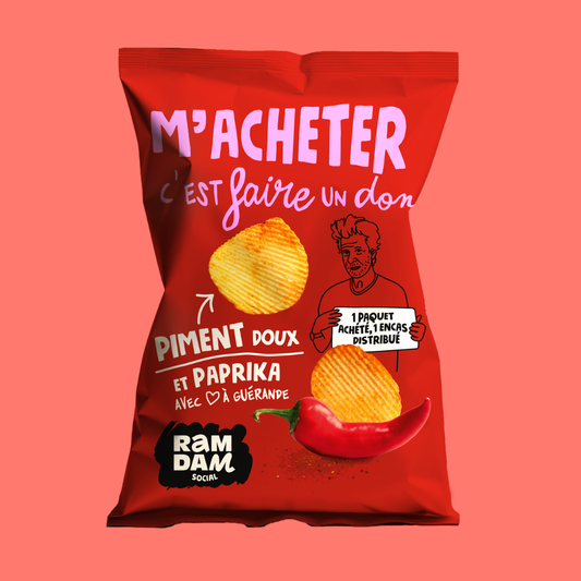 Chips Piment Doux et Paprika