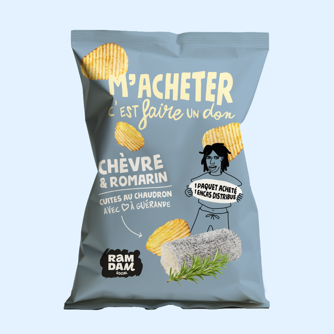 Chips Chèvre Romarin