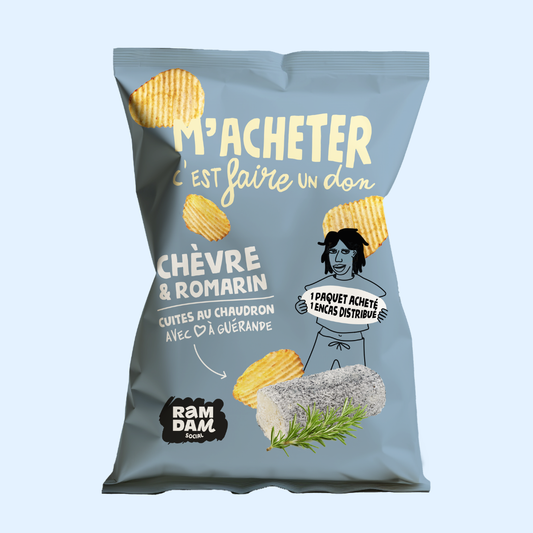 Chips Chèvre Romarin