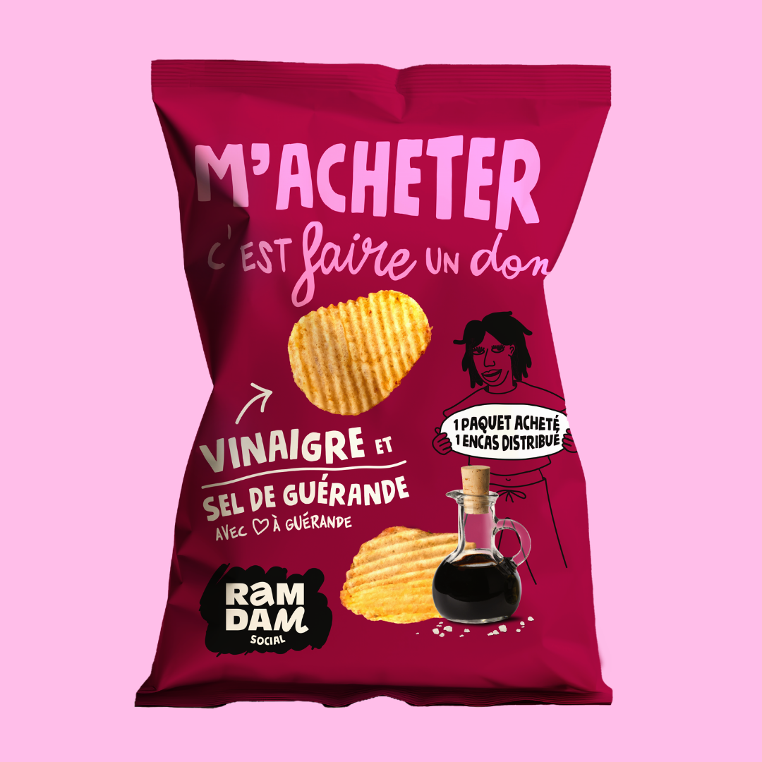 Chips Vinaigre et Sel de Guérande